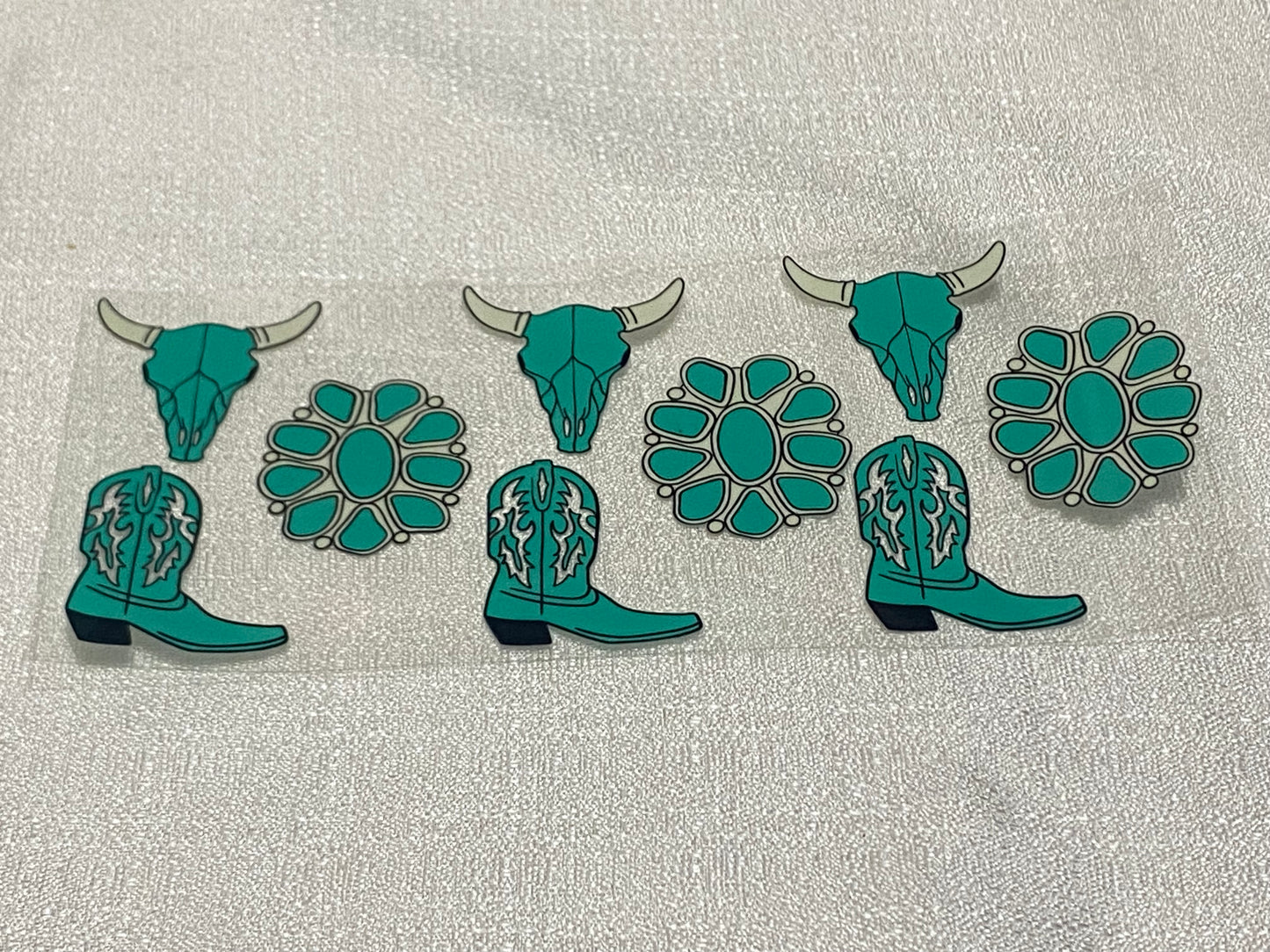 green cow boots