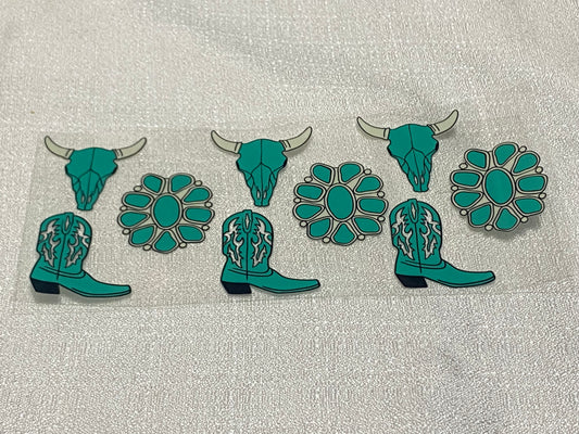 green cow boots