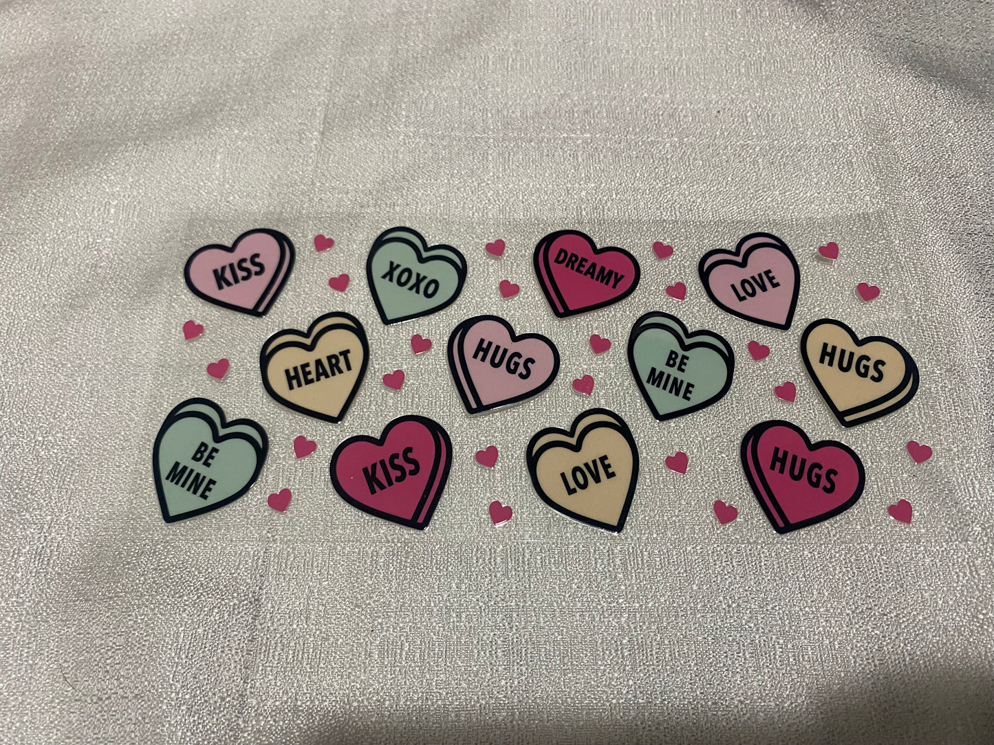 hugs, kisses etc