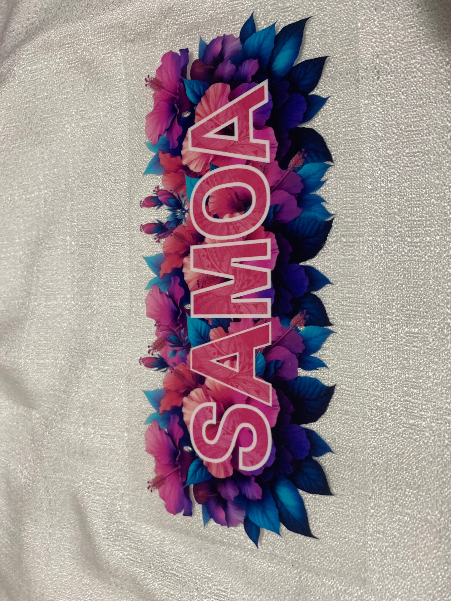 samoa flowers pink