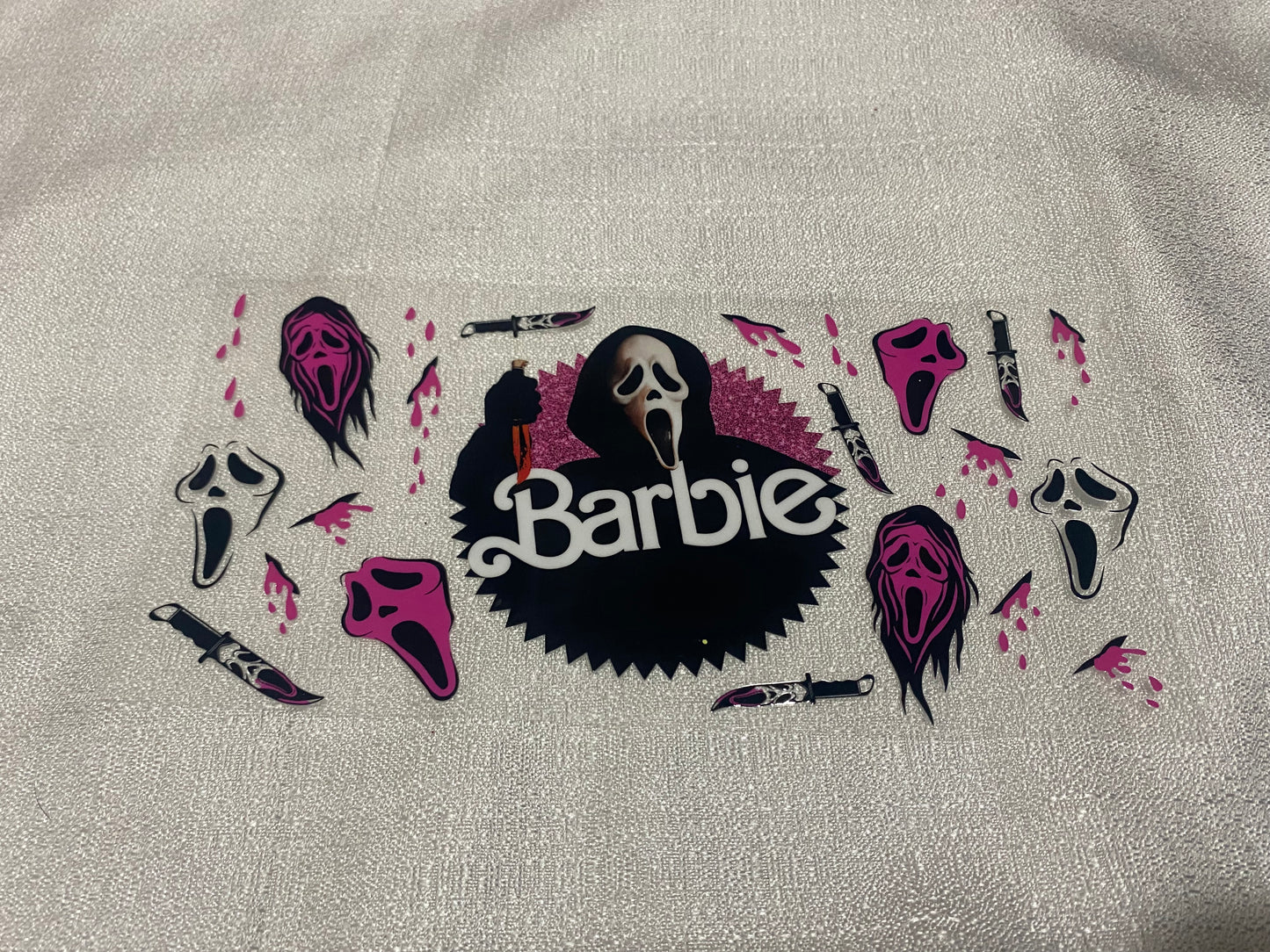 barbie ghost face