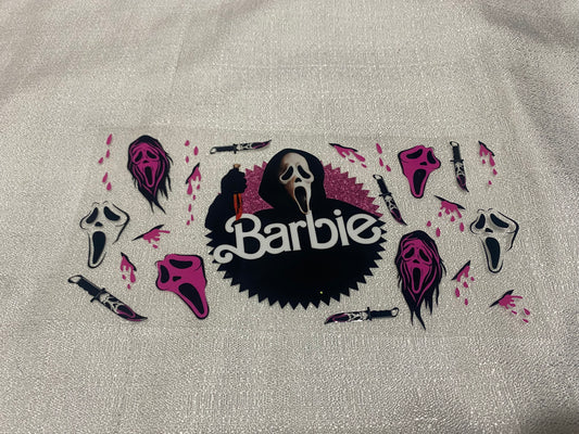 barbie ghost face