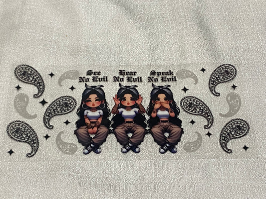 hear, see and speak no evil