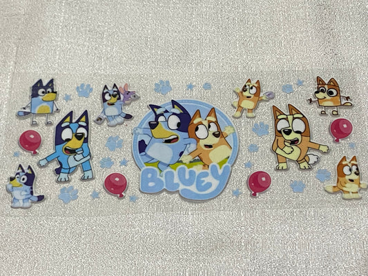 bluey & bingo playing