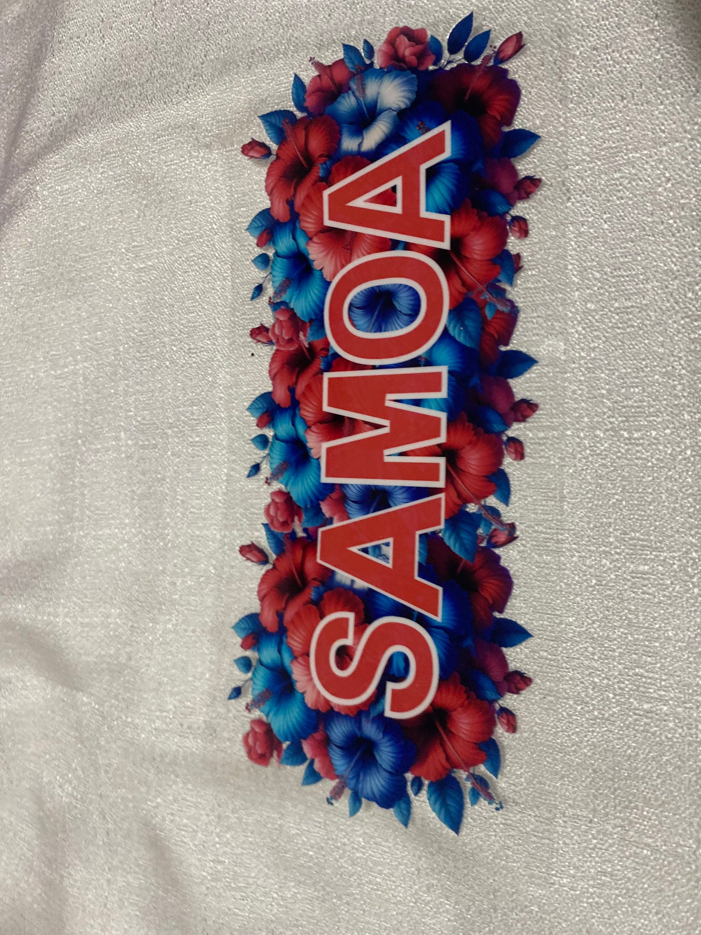 samoa flowers red