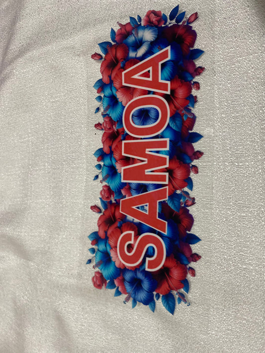 samoa flowers red
