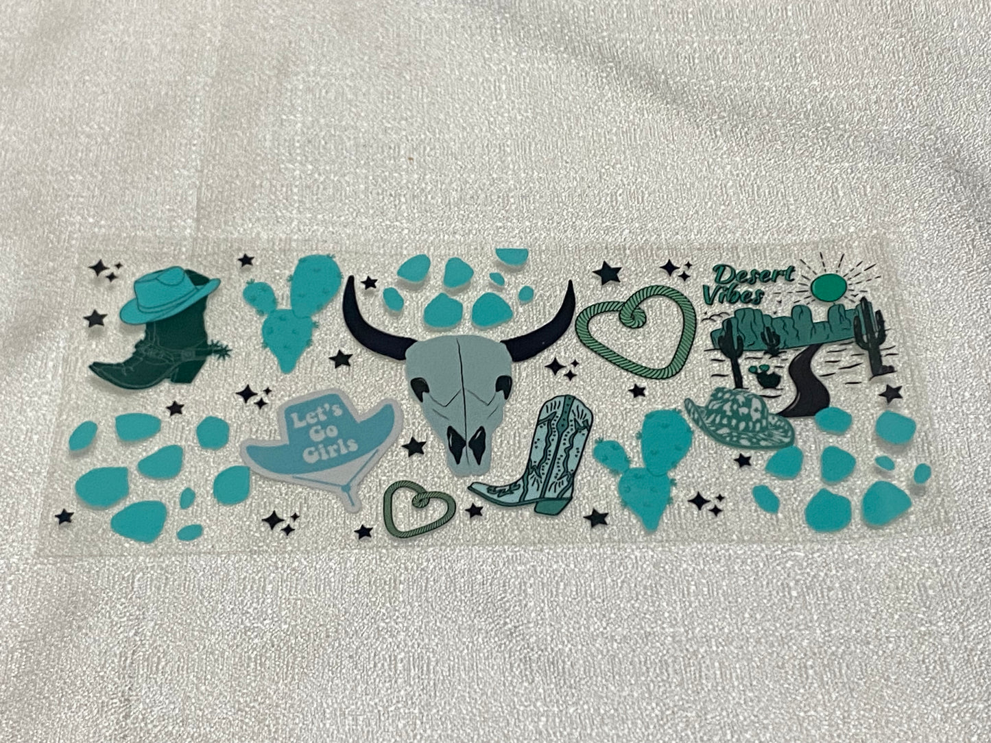 blue cowgirl